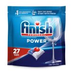 Finish Powerball Dishwasher Detergent, Automatic, Power - 27 tabs [10.9 oz. (310 g)]
