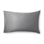 Better Homes & Gardens 400 TC Hygro Cotton Pillowcases, Standard/Queen, Grey Flannel, 2 Piece, Size: Standard/Queen Pillowcase, Gray