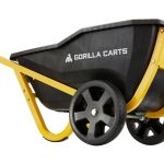 Gorilla Carts 7-cu ft Poly Yard Cart GCR-7S