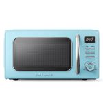 Galanz 1.1 Cu. ft. Retro Countertop Microwave in Blue