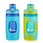 Bubba Flo Kid's 16 oz. Water Bottle 2-Pack Island Teal Wash/Pool Blue