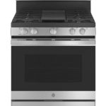 JGB735SPSS GE 30" Freestanding GAS Convection Range with Air Fry - Stainless Steel