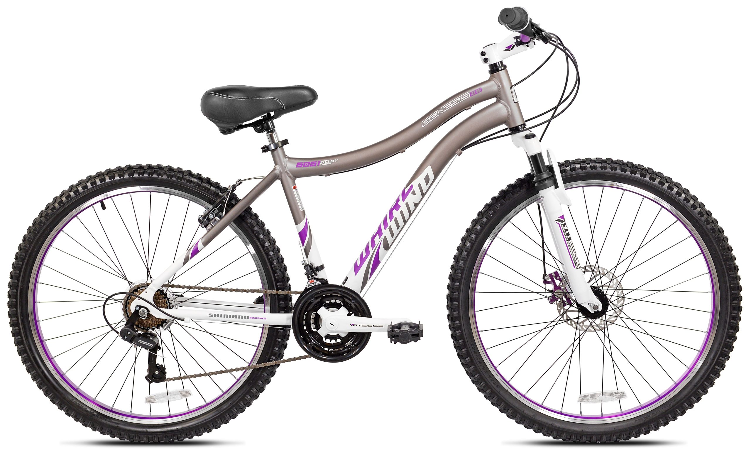 b11cbd91b11aadc2c293ad809942e7dd931694713ce5562ef3186c442ba16308.jpg 26 Whirlwind Women's Mountain Bike. Gray - Image 1