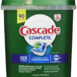 Cascade Complete Dishwasher Detergent ActionPacs, Fresh Scent - 90 ct