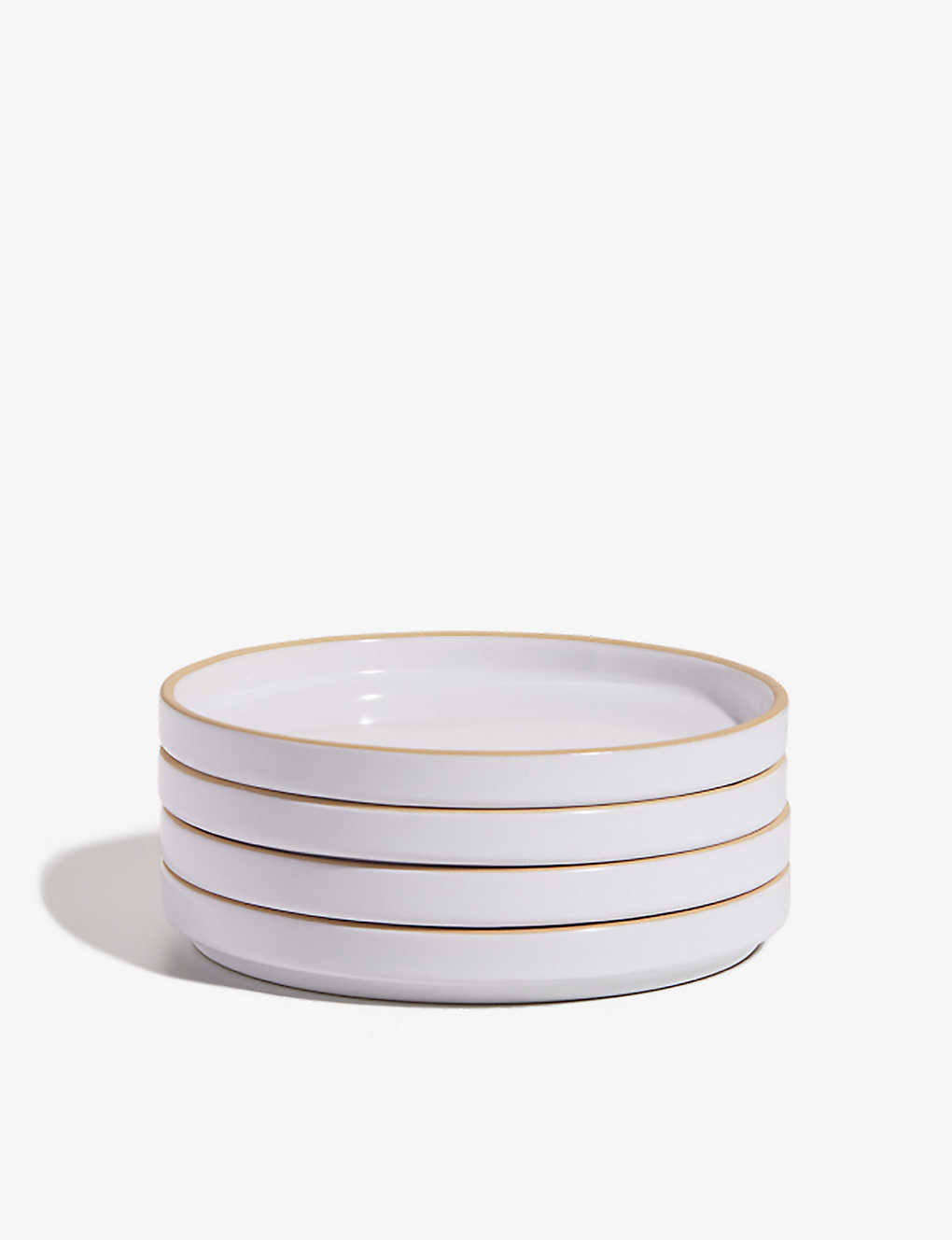 b1a660e5ed790d5e297f9677081bfb4d24559bb85e58bf9175507f85d062eea0.jpg Our Place Steam Demi Ceramic Plates Set of Four - Image 1