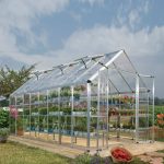 Palram Snap & Grow 8 x 16 ft. Greenhouse Silver
