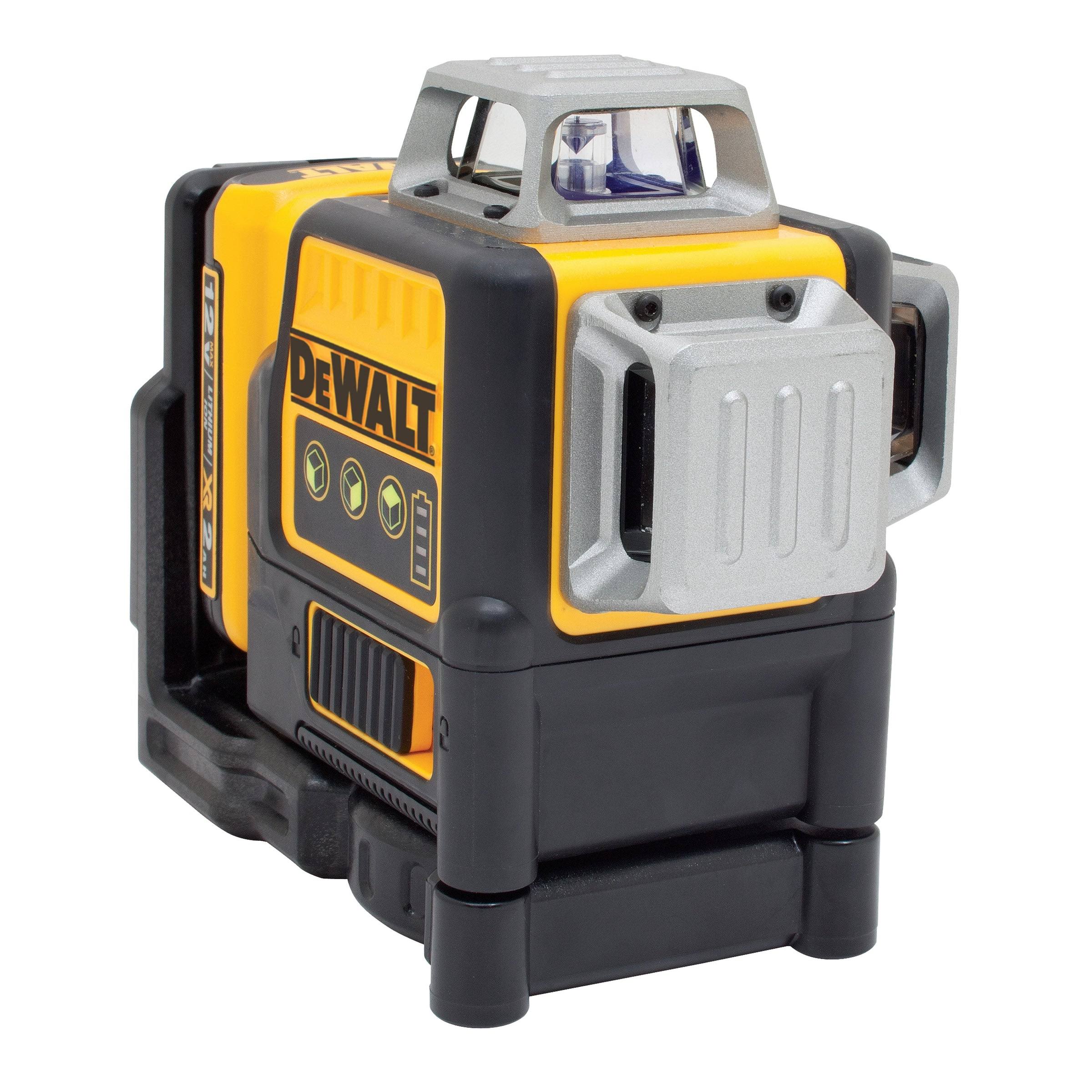 b2400928ddeed85475ff5ab12d86a93ebb514ab9c5cce2834fa40f87117dff70.jpg DeWalt DW089LG 12V MAX* 3 x 360 Green Line Laser - Image 1