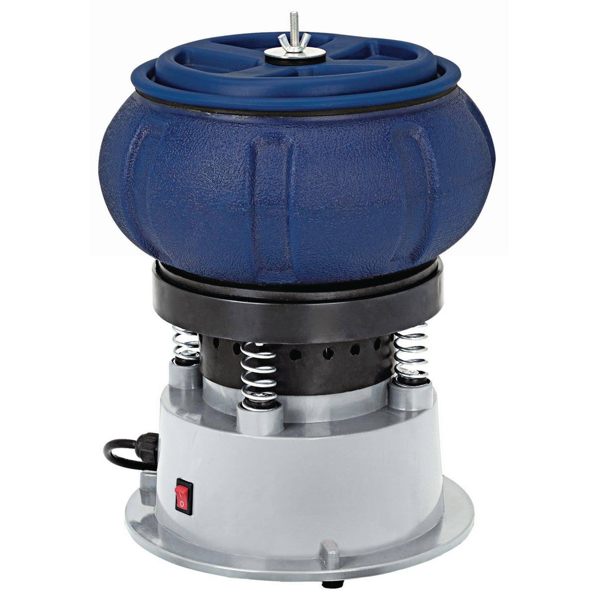b242ba3d6247b74c1d2bf5a77e815f01b85f759770565dc6ad0fdd7d3cd48b46-1.jpg Central Machinery 5 lb. Metal Vibratory Tumbler Bowl - Image 1