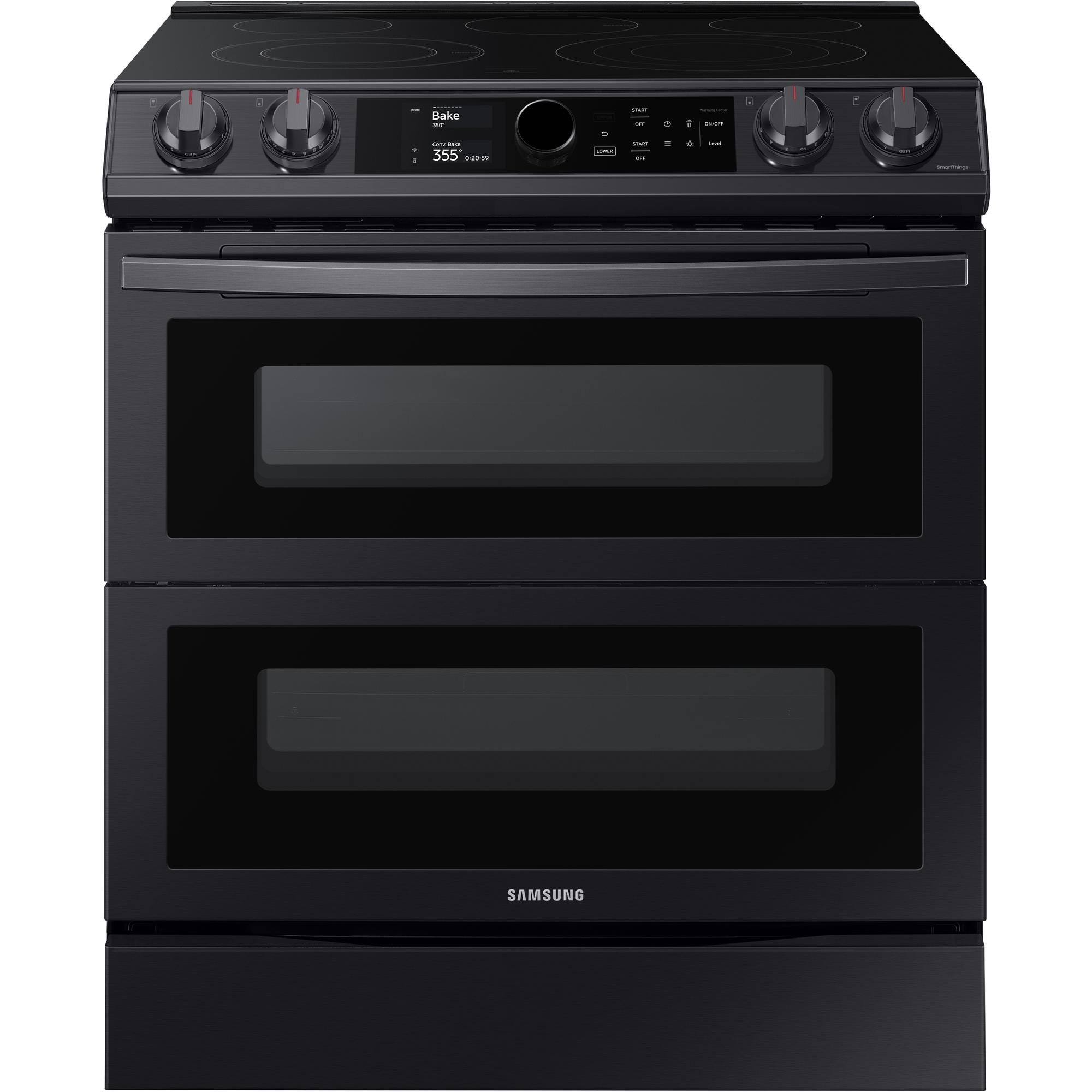 b244cdff2090acd07ab882484c2003e40f2042dc4288749ccf2f01cd4917948d.jpg Samsung NE63T8751SG Slide in Electric Range | Town Appliance - Image 1
