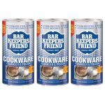 (3 Pack) Bar Keepers Friend Cookware and Sink Cleaner - 12 oz. Each