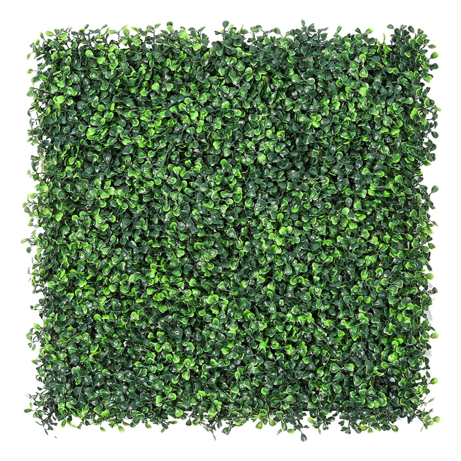 b2c9dab1591a75f226fa2aacd81e93c40ac1fc2c61a681df9db74917b413d9e4.jpg Sunnyglade 12 Pieces 10��x10�� Artificial Boxwood Panels Topiary Hedge Plant, Privacy Hedge Screen Sun Protected Suitable for Outdoor, Indoor, Garden, - Image 1