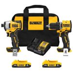 ATOMIC 20-Volt MAX Lithium-Ion Cordless Combo Kit (2-Tool) with (2) 2.0Ah Batteries. Charger and Bag-Instock