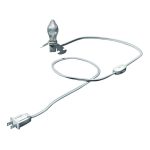 Westinghouse 28547 1-Bulb C7 Replacement Cord, 5', White