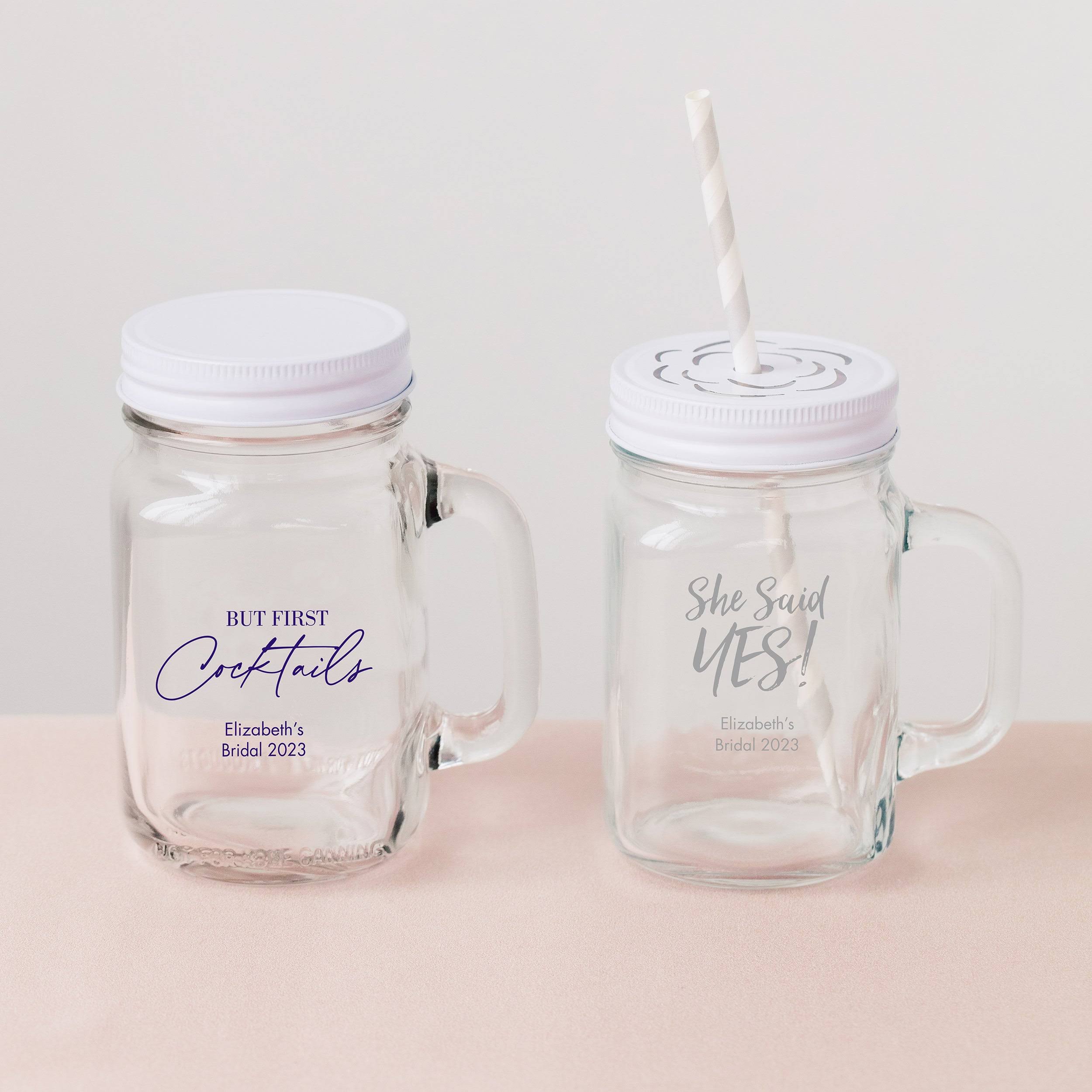b2f702f648da008a6c23787e22c155e691574eed15e1c1572468f8187c8ca23f.jpg Mason Jar Drinking Glasses (Pack of 1) - Image 1