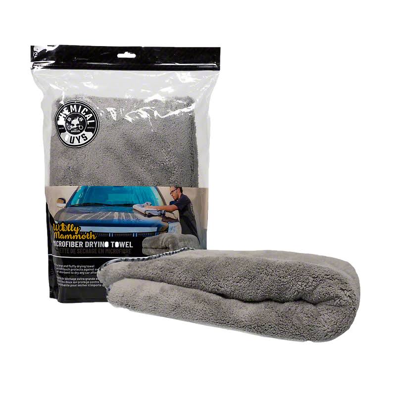b311f56df11ffc86479acb4a82ca65a5107752d4a2ad02c08e2d909173e872c5.jpg Chemical Guys MIC_1995 Woolly Mammoth 36" x 25" Microfiber Dryer Towel - Image 1