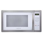 Farberware White & Platinum Classic 1000-Watt Microwave Oven 1.1 Cu.Ft.