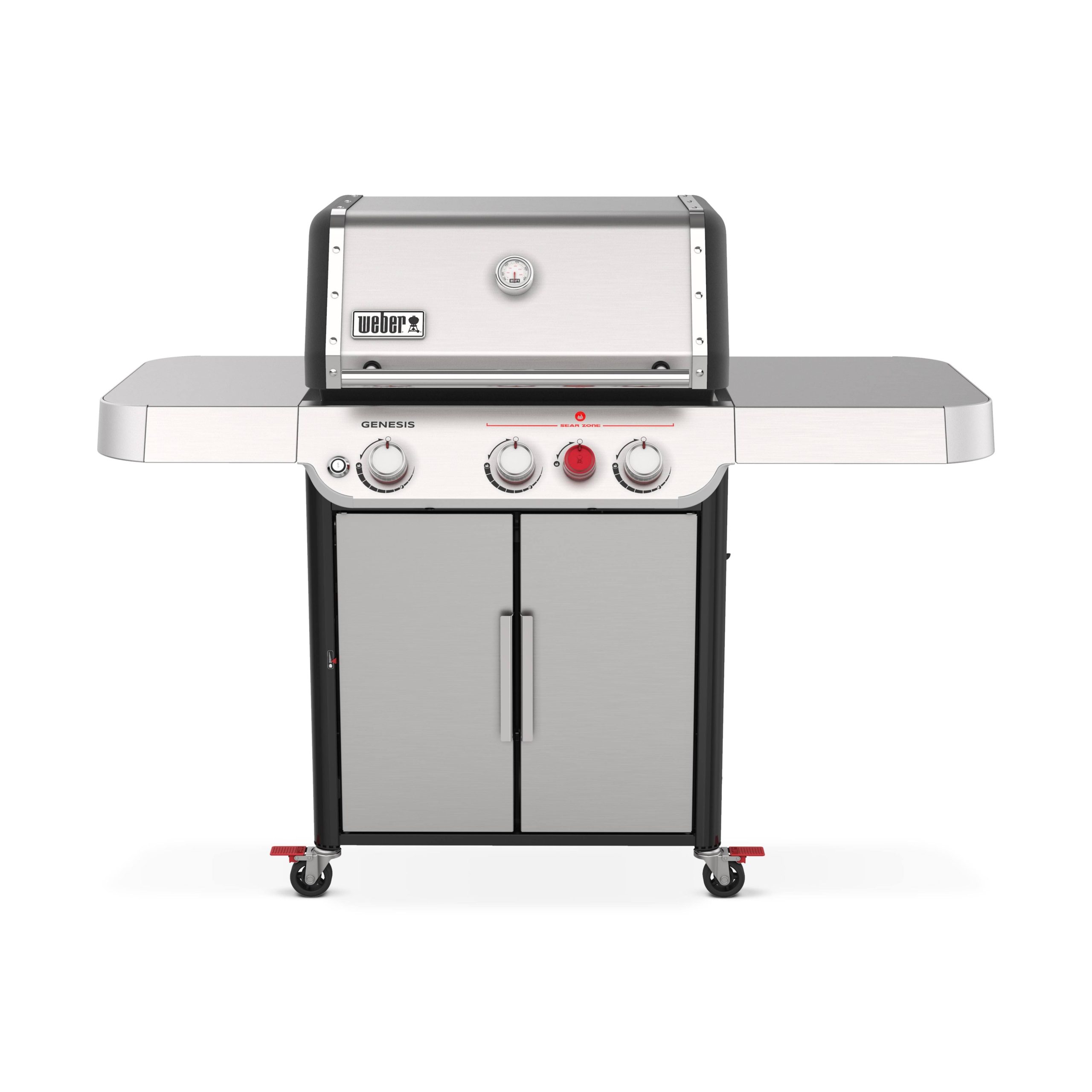 b33c412f5a5ec71ef8523acf1d6fb1061b077c83f01df9f38d4c39eddc393e81.jpg Weber Genesis S-325s Liquid Propane GAS Grill, Stainless Steel - Image 1