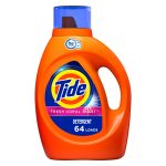 Tide Ultra OXI Liquid Laundry Detergent, 59 Loads, 84 fl oz, He Compatible