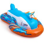 Nerf Super Soaker Stormforce Ride-On Racer Inflatable Pool Float ,
