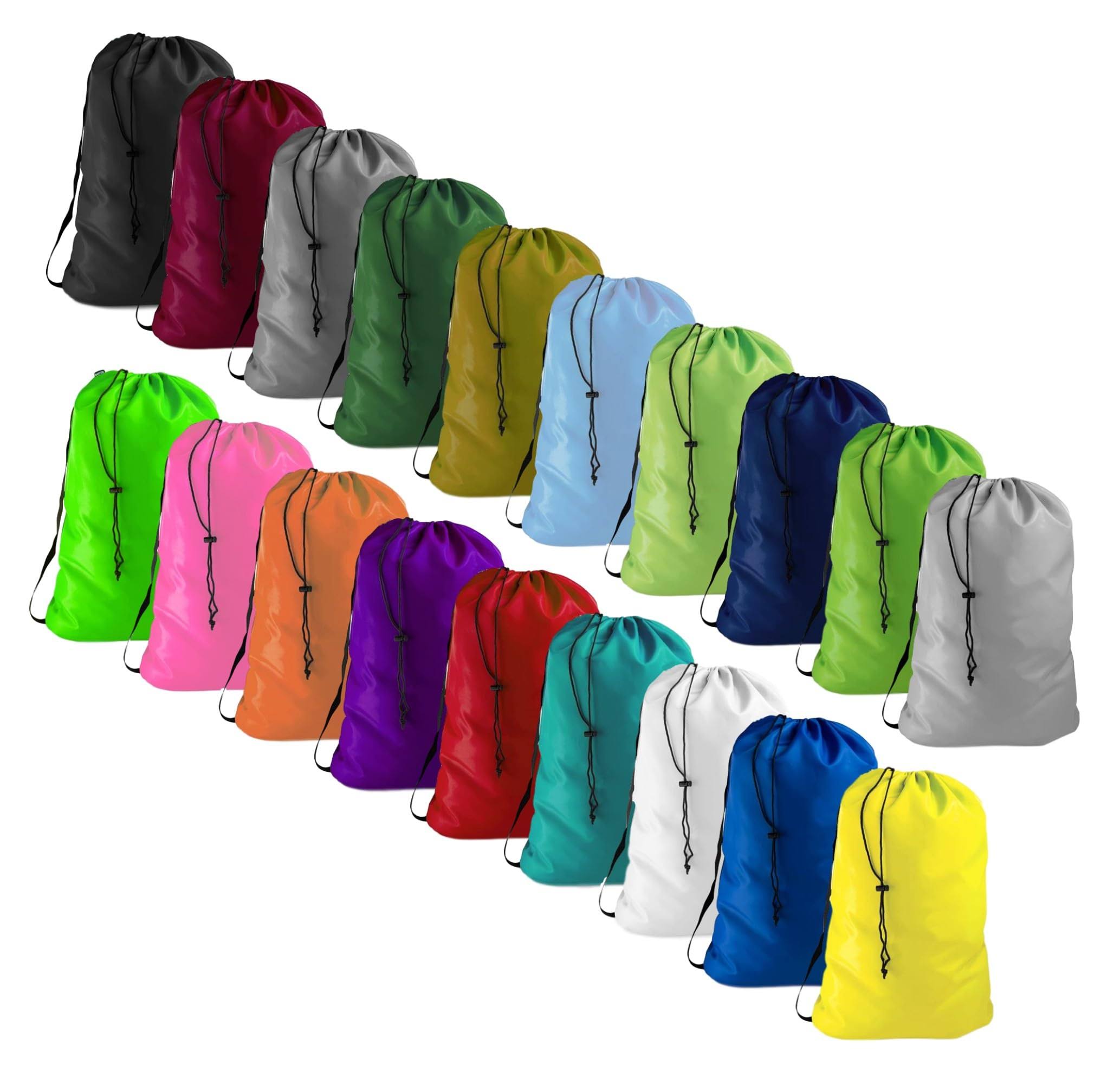 b3f6cd6c6eee2d8964a30e150e9757290919675f1ec6a9207b2c4dd71fbc8a6c.jpg Ultra Essentials Laundry Bag with Strap, Heavy Duty, 30x40 inch XX-Large, Travel, Home Storage Light Green, Men's, Size: Extra, XL - Image 1