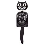 Kit Cat Clock - 3/4 Black