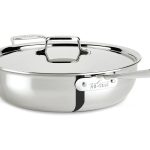 All-Clad BD55406 D5 Brushed 18/10 Stainless Steel 5-Ply Bonded Dishwasher Safe