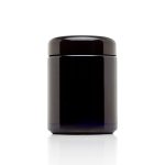 Infinity Jars 250 ml (8.5 fl oz) Tall Black Ultraviolet Refillable Empty Glass Screw Top Jar