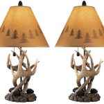 Signature Design by Ashley L316984 Antlers Table Lamp - Pair