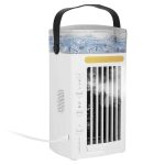 3-Speed 4 in 1 Portable Air Conditioner Fan Evaporative Air Cooler Water Fan in White