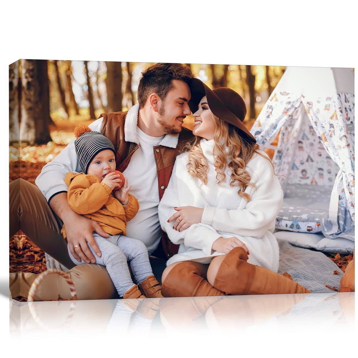 b53c22e2c949fd342f401028b3a507d02b3eb8f47a10bf31a9b143b85a7738c1.jpg Custom Canvas Prints with Your Photos - Personalized Photo Gifts Framed Canvas Wall Art - Floating Frames & Gift Wrapping Available (8" Wx6 H) - Image 1