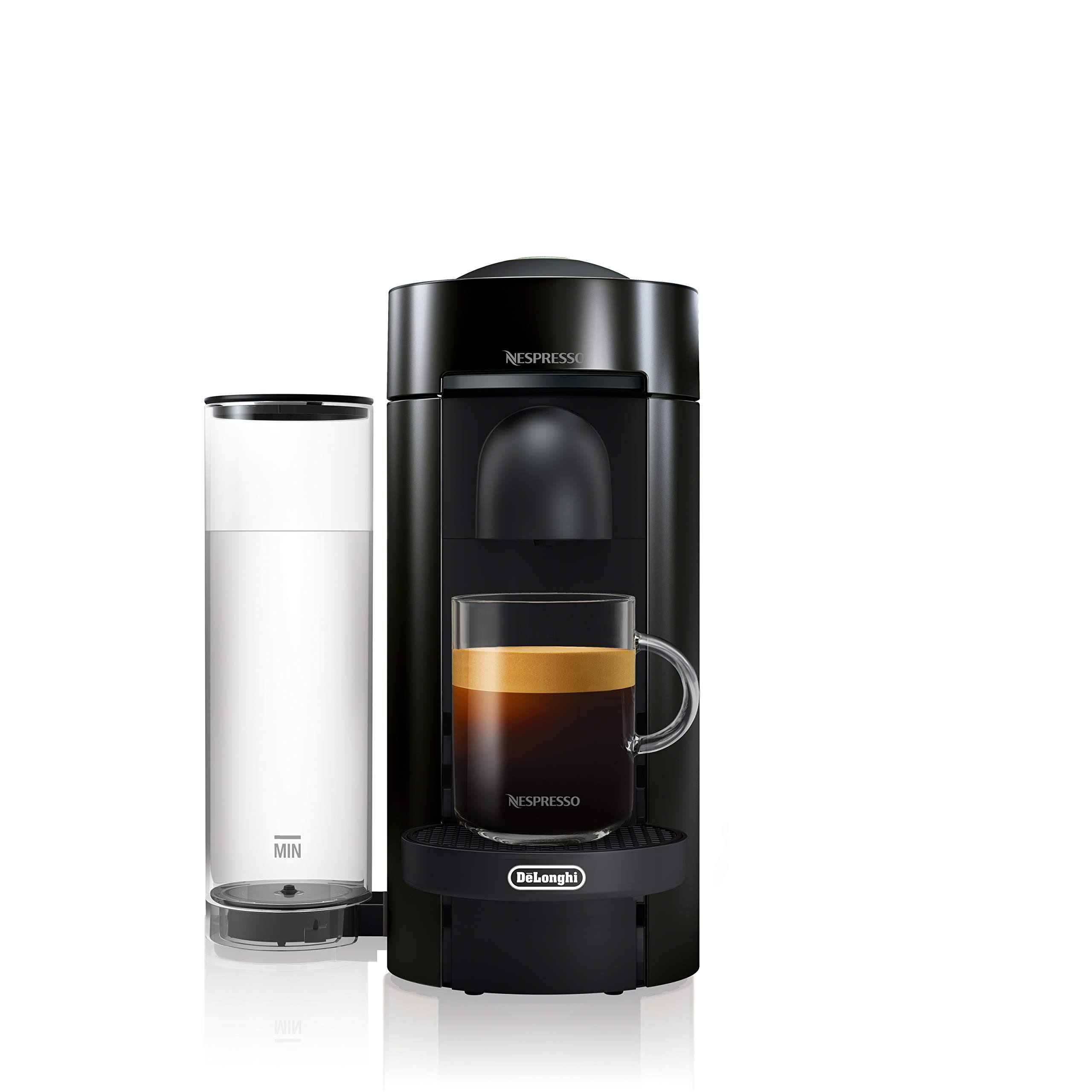 b54977e222c9fbbb723bebe805e5b07fa8ee0624a5e3b4be44157e008ce887be.jpg Nespresso Vertuo Plus Coffee and Espresso Machine by De'Longhi - Ink Black - Image 1