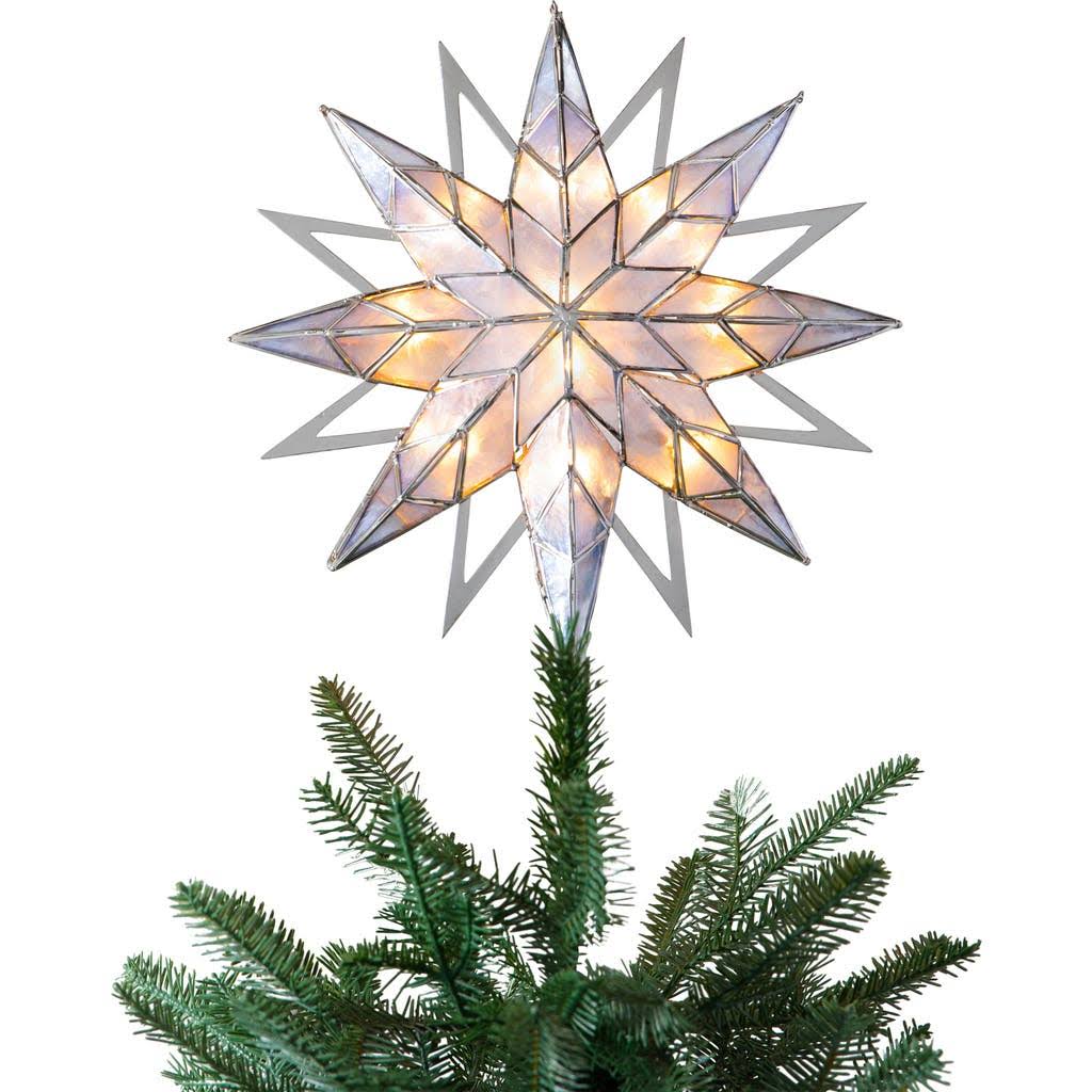 b5a673ac2bee2264bbee0f87aa5d41c362f03c3a9995e33277df32910efe5ecf.jpg Balsam Hill Double Sided Starburst Tree Topper - Image 1