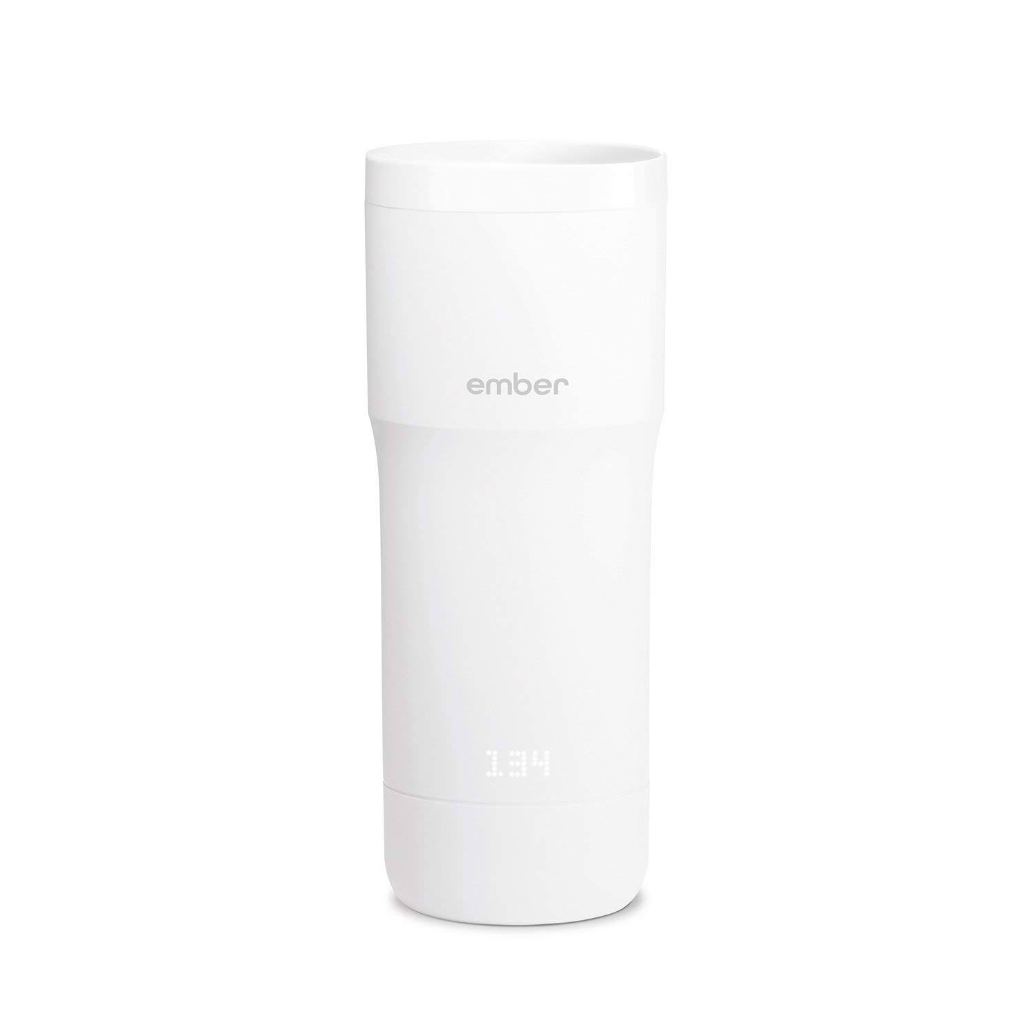 b61ea017888ae04b73753485abccc8edb5ba874ea55ef4dd5f57c0b6658a5c0a.jpg Ember Temperature Control Travel Mug, White - Image 1