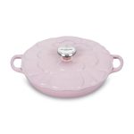 Le Creuset Signature Enameled Cast Iron Petal Braiser 2.25Qt., Shallot