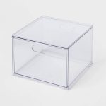 Brightroom All Purpose Single Drawer Storage Clear