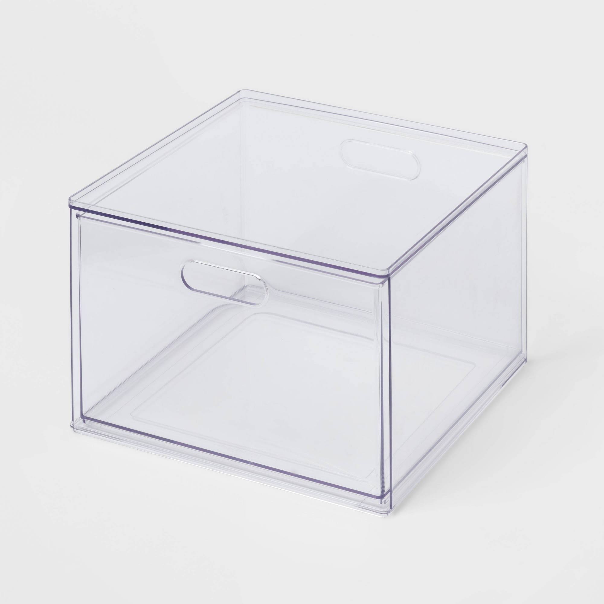 b6552ddd85b29b2097ac911d0e318d3708ebb0ae3af8a4aca541e74a0b026963.jpg Brightroom All Purpose Single Drawer Storage Clear - Image 1