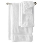 Lands' End Premium Supima Cotton 6-Piece Bath Towel Set - White