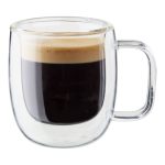 Zwilling J.A. Henckels Sorrento Plus Double-Wall Espresso Glasses, 2.7 oz Capacity
