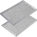 Compatible Aluminum Microwave Grease Filters for GE WB06X10608 AFF77-M 2 Pack