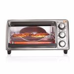 Dorm Black & Decker 4-Slice Toaster Oven - 1150W - Stainless Steel