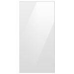 Samsung White Glass Bespoke 4-Door French Door Refrigerator Top Panel