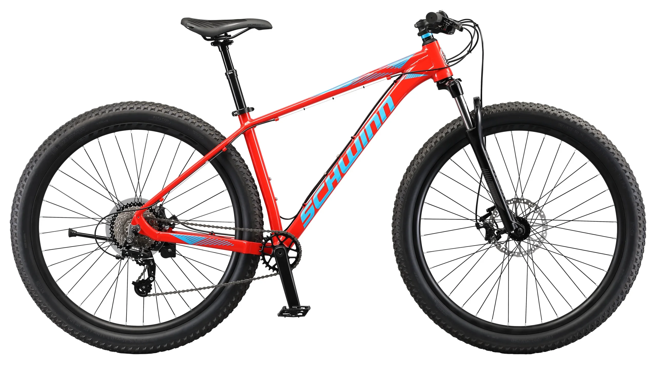 b74f189d358371030e36e1aff8e11bff1987b76a1f2c5af64d42fcff5bca74da.webp 29 - In. Axum DP Mens Mountain Bike, Red, 19 - In. Frame - Image 1