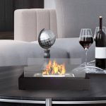 Northwest Bio Ethanol Ventless Fireplace-Tabletop Rectangular Real Flame Smokeless Clean Burning