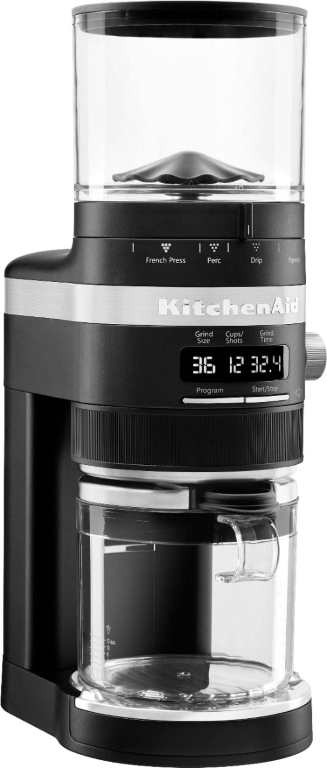 b774f4eac1f0283a5652dbcbb4f9ebd0edf56f03a05d667ae6484c4ccab63d18.jpg KitchenAid - Burr Coffee Grinder - Matte Black - Image 1