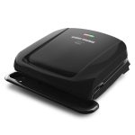 George Foreman 4-Serving Removable Plate Grill and Panini Press, Black, Grp1060b