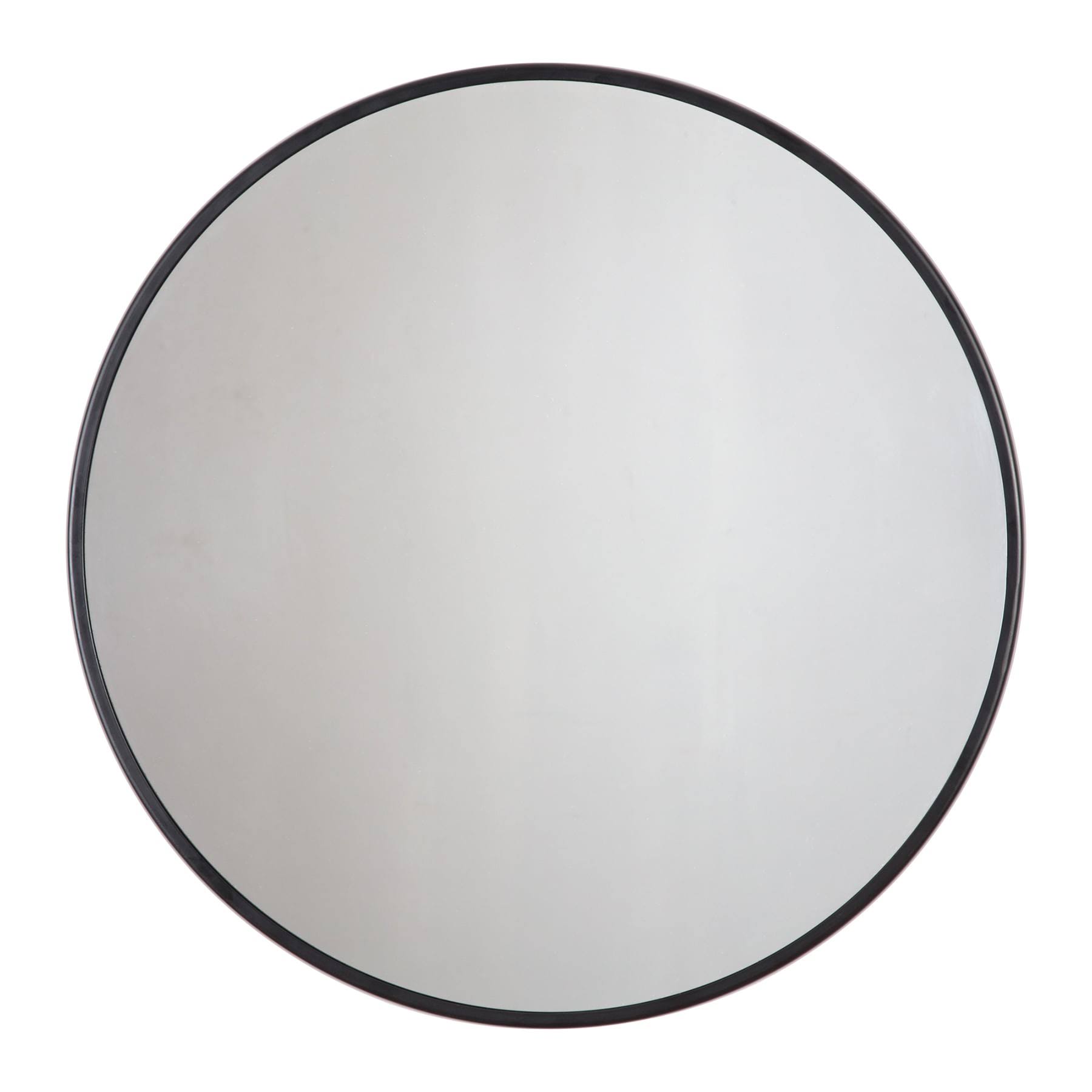 Habitat MR3719W Adelina Circular Mirror, Black