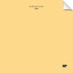 BEHR 6-1/2 in. x 6-1/2 in. #P280-4 Surfboard Yellow Matte Interior Peel and Stick Paint Color Sample Swatch