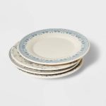 4pc 8.5" Melamine Mixed Pattern Salad Plate Set - Threshold Designed with Studio McGe
