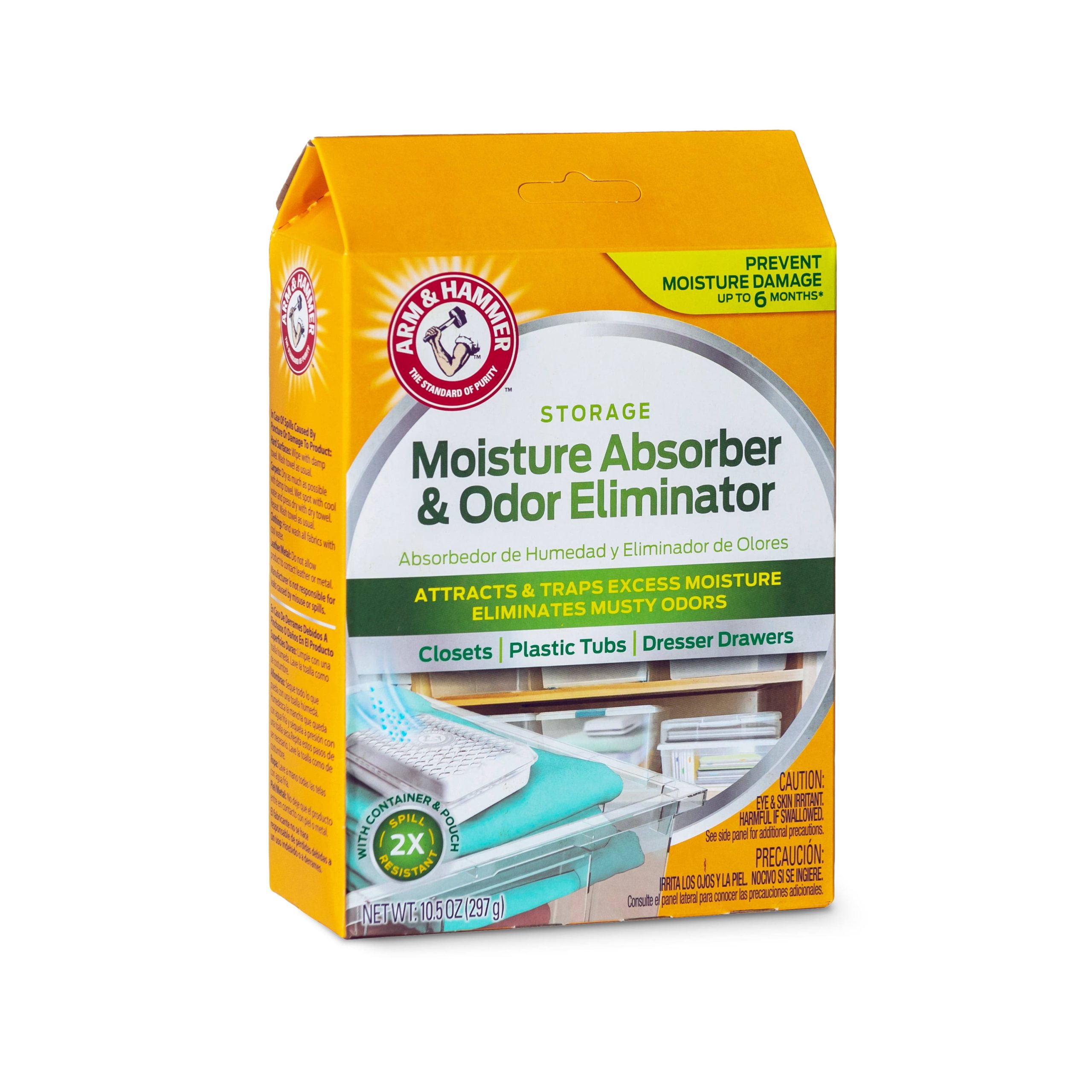 b7bee12f89b2fad5905609d1f8cf41c6c113e088d5dbc8b6aec17d7ee973642b.jpg Arm & Hammer Storage Moisture Absorber and Odor Eliminator, 10.5 oz. - Image 1