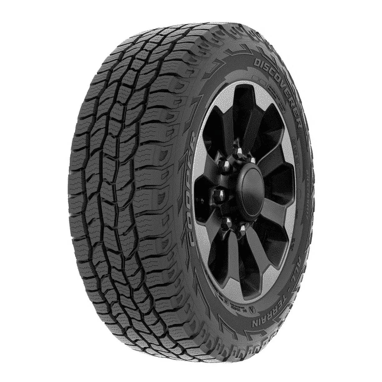 b804bb95dc74f25560a0677b27f3050e6899d4f35a838d1e945c29e6c673d4b9.webp Cooper Discoverer All - Terrain 265/70R17 115T Tire - Image 1